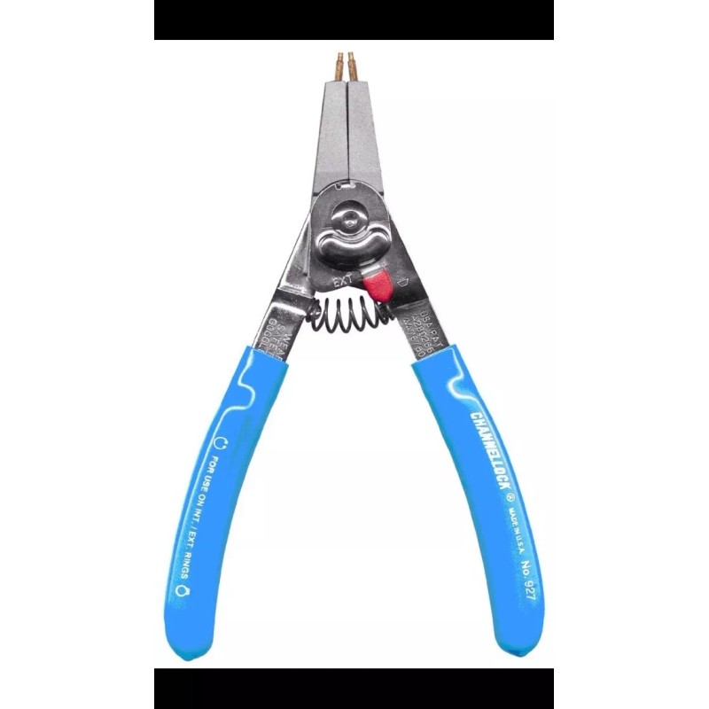 Channellock 927 8" Snap Retaining Ring Pliers Made in USA