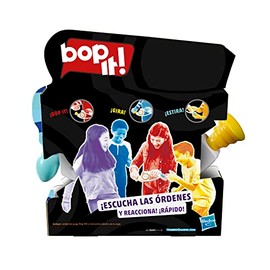 Hasbro Gaming Bop It! - Juego de Mesa electrónico de Golpear, Estirar y Girar para 1 o más Jugadores a Partir de los 8 años