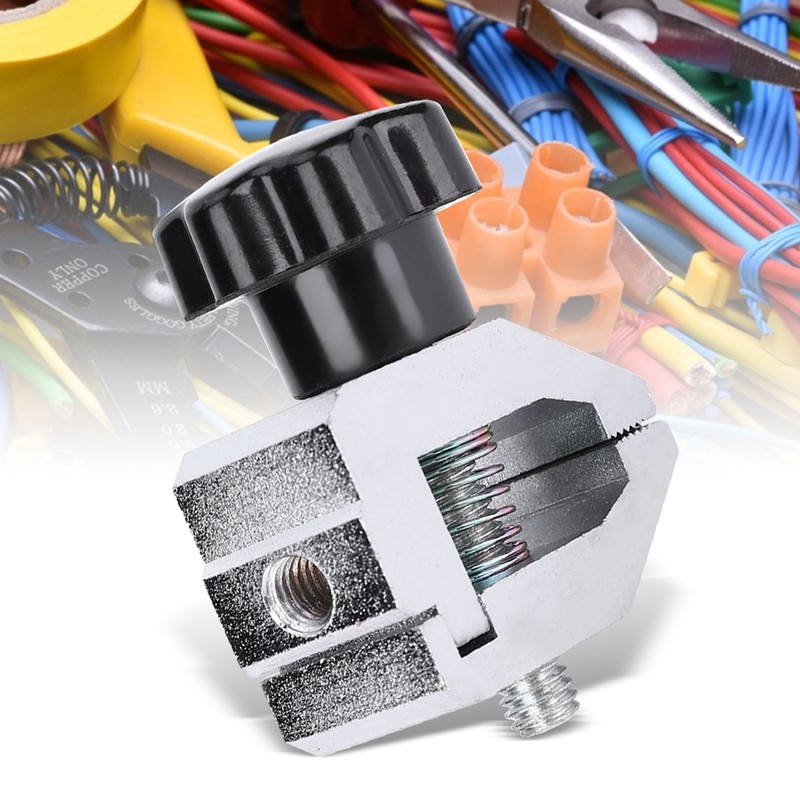 SJJ-01 Stainless Steel Jaw Clamp Thrust Tension Meter Clamp Micrometer