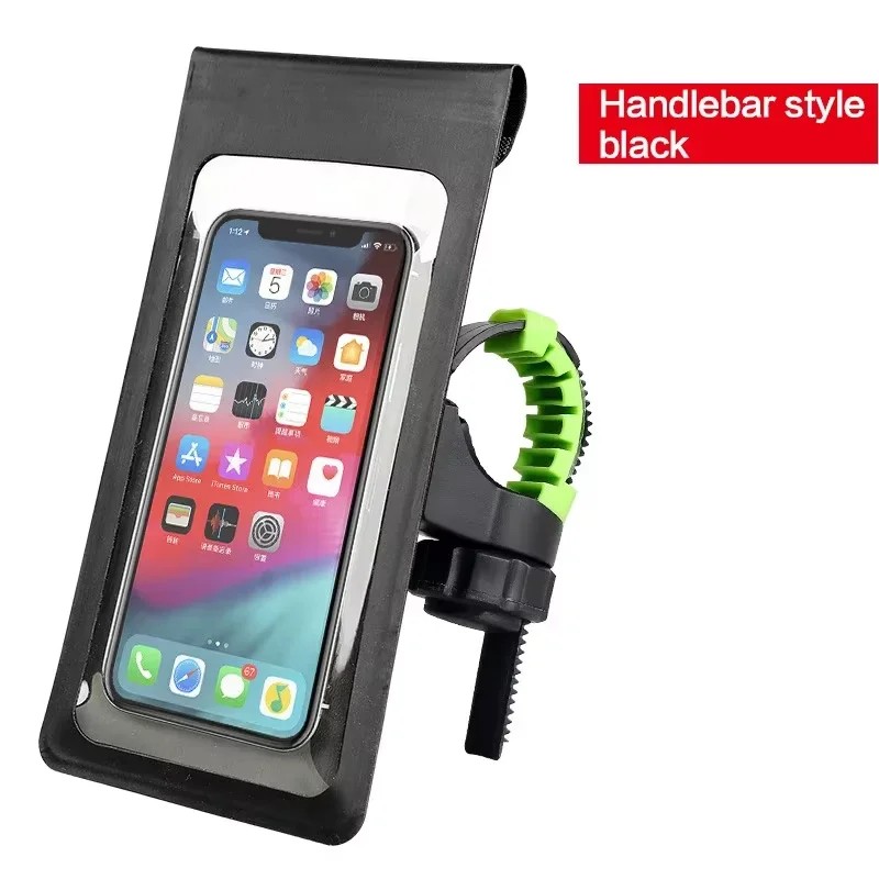 Waterproof Bike Phone Holder for Navigation – Touch Screen Handlebar