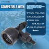 Poolzilla Air Gauge Release Valve Assembly, 0-60 PSI Air Release