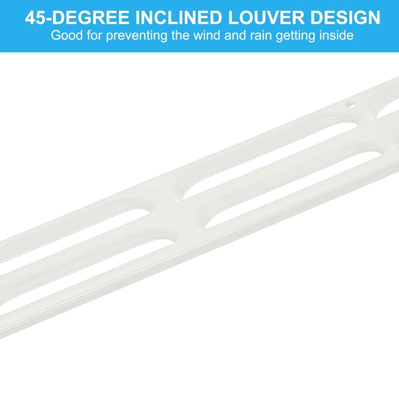 PATIKIL 15x2 Inch Aluminum Vent Cover, Screen Air Grille Ventilation