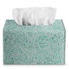 QIELIZI Hand Towels Box Cover,PU Leather Tissue Box Cover Holder