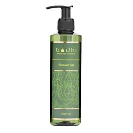 BODHI® Shower Gel Green Tea 250 ml | Revitalising, for All Skin Types, Organic & Vegan, 98% Natural