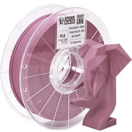 SpiderMaker 3D Matte PLA Filament - Matte Finish with Incredible Vibrant Colors - Compatible with Bambulabs AMS - 1.75 mm PLA, 700g, Dimensional Accuracy +/- 0.03mm (Orchid Purple)