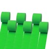 Suaxova Crepe Paper Streamers 6 Rolls 492ft,Pack of Green Streamers
