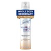 Secret Whole Body Deodorant Spray for Women, Almond Milk &