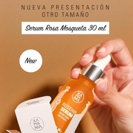 XAMANIA Serum Facial Rosa Mosqueta 100% Orgánico. Skin Care Antimanchas, Anti-Edad, Reparador e Hidratante, Firmeza & Glow. 30 ml