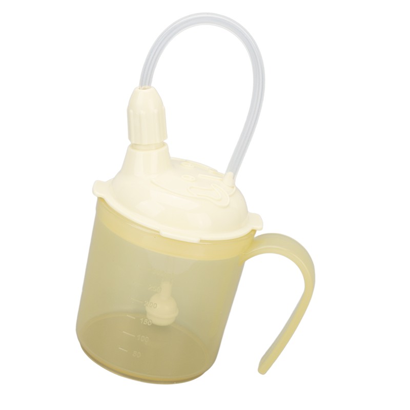 Convalescent Feeding Cup Good Sealing Feeding Drinking Cup for Disabled