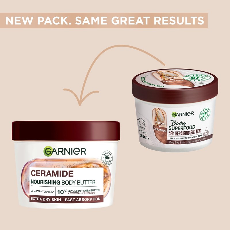 Garnier Body Superfood Cocoa Ceramic Repair Butter