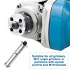 Satin Roller, M14 Thread Mandrel Adapter, for Angle Grinder, Roller
