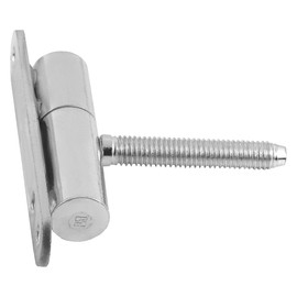 Gedotec Hinges – Renovation Hinges Door Hinges Galvanised Metal | 1 Piece Door Hinges for Screwing On - Drilling | Made in Germany | Door Hinges for Wooden Doors and Wooden Door Poles | Drilling Tapes