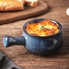 vicrays French Onion Soup Bowls With Handles, 26 Ounce for