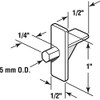Prime-Line EP 9384 Shelf Support Pegs, 5 mm. Diameter, Plastic,