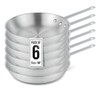 Restaurantware Met Lux 10 Inch Fry Pans, Set Of 6