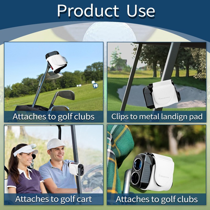 Kanmoon Adjustable Golf Rangefinder Magnetic Strap, Magnetic Rangefinder Strap Holder
