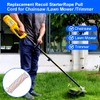 LICQIC 10 Meters 50 mm Recoil Starter Rope Pull Cord,