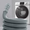 Drum Washing Machine Drain Hose Extension Connector 1.5M 3ea
