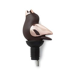 ChirpyTop Wine Pourer - Brown and Copper