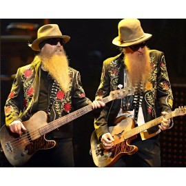 ZZ Top Picture 8 x 10 Rock Band Musician Print Photograph Photo