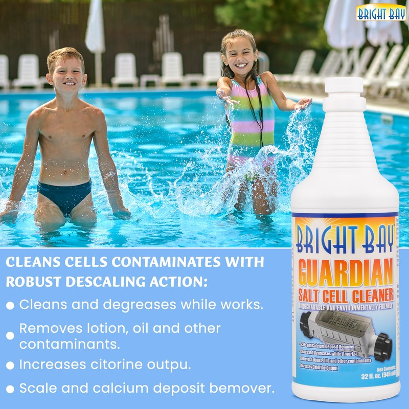 Pool Salt Cell Cleaner – Biodegradable Descaling Solution for Saltwater