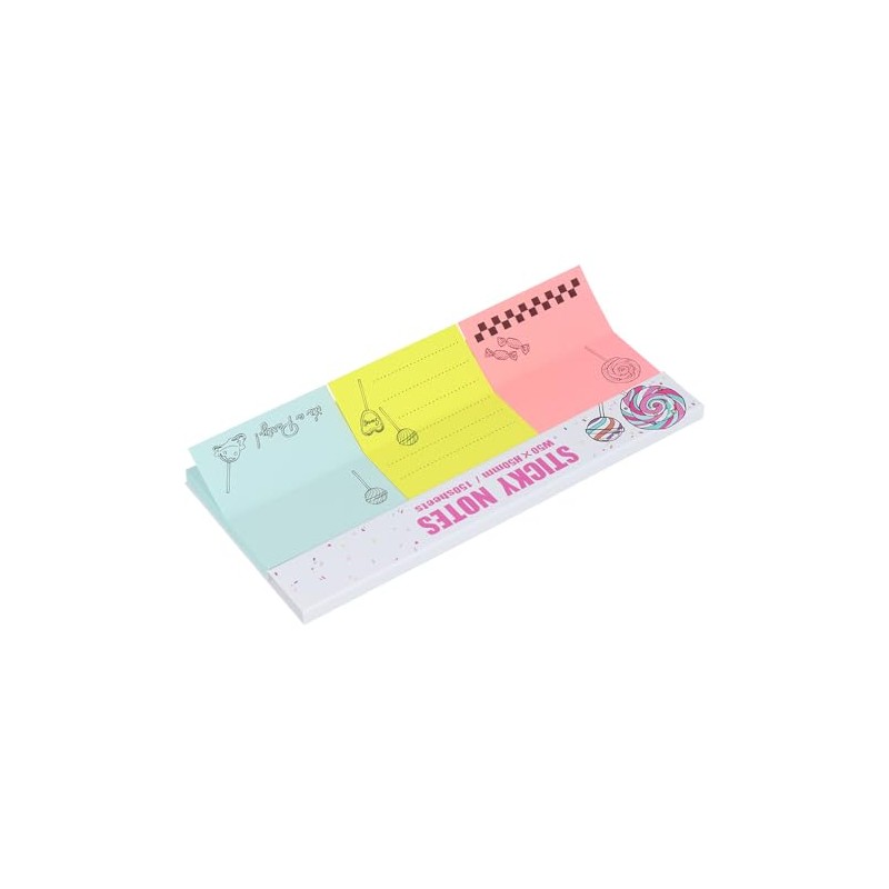 Sunstar Stationery S2840391 Sticky Note Pad Party Time Candy