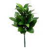 Vase (black), Shung, Artificial Flowers, Total Height: Approx. 11.4 inches