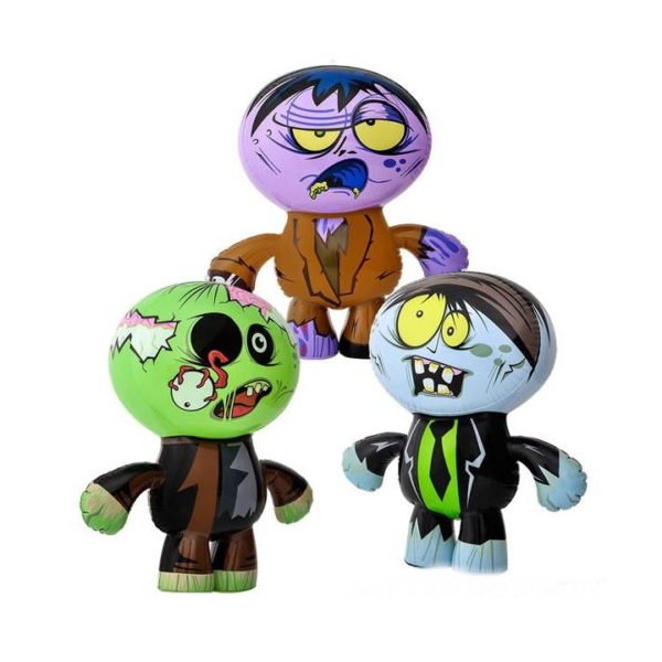 1 BIG 24" ZOMBIE INFLATE INFLATABLE LIVING WALKING DEAD PARTY