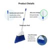 Small Broom - Indoor or Outdoor Portable Broom with Adjustable