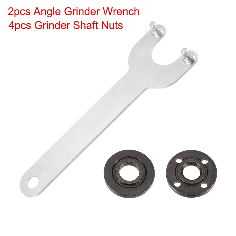 sourcing map 2pcs Angle Grinder Nut Angle Grinder Wrench Lock