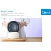 Midea 10-Cup Rice Cooker & Multi-Cooker with Slow Cooker Function,