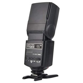 Godox TT520II Wireless Transmission Flash Speedlite - Built-in Receiver and RT Transmitter Compatible for Canon Nikon Panasonic Olympus Pentax and Other DSLR Cameras with Standard Hot Shoe