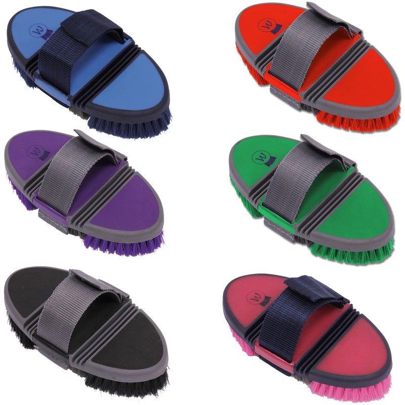 Flexi Kardätsche, rot/grau