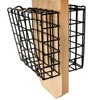 Coveside Large Dual Suet Cage Feeder – Holds 2 Suet