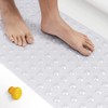 Ameha Shower Bath Mat Non Slip Anti Mould - Clear