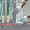 4Pack Sliding Door Rollers Replacement Kit, 1-1/4" Tandem Roller Assembly