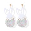 Easter Earrings for Women Bunny Earrings Spring Rabbit Drop Earrings
