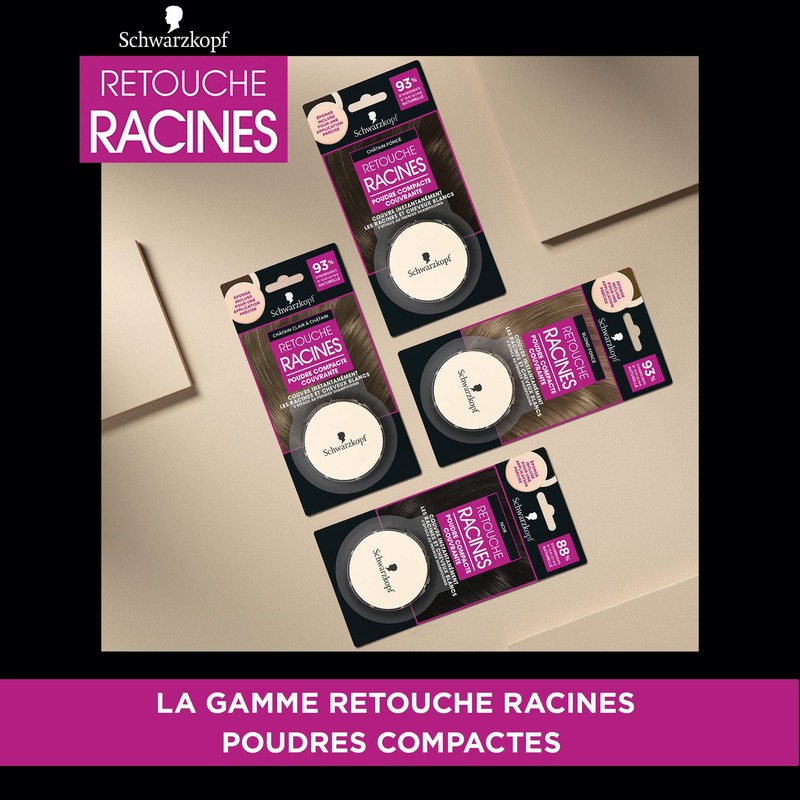 Schwarzkopf Root Repair Compact Powder for Covering - Includes Sponge