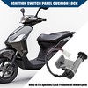 Hihaha Ignition Switch Lock Cylinder Panel Lock Cushion Lock w/Key