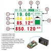 LCD Voltage Current Combo Meter Resin Energy Saving Wattmeter for