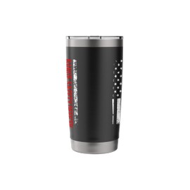American Firearms Instructor Gun Range Safety Officer Stainless Steel Insulated Tumbler
