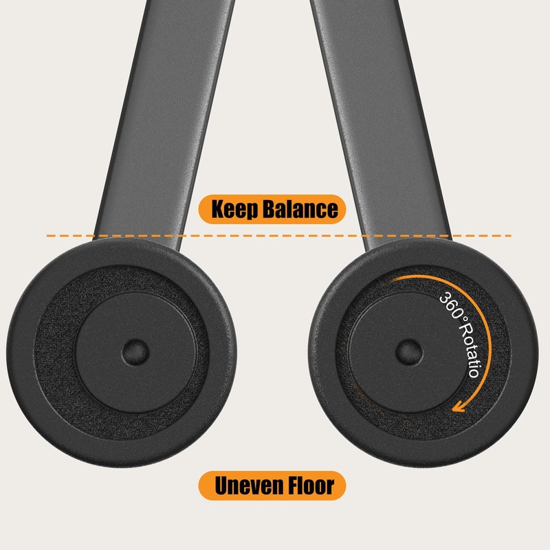 GLEAM Adjustable Folding Guitar Stand, A-shape, Fully Assembled - For