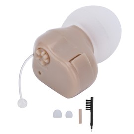 907 Ear Canal Headphones Hearing Aid Sound Amplifier Assist Mini Compact for Deafness Elderly