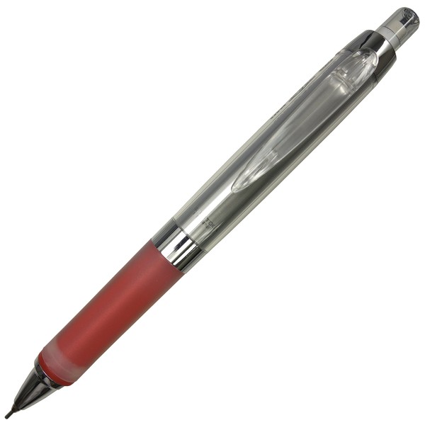 Uni Alpha-Gel Kuru Toga Mechanical Pencil, 0.5 mm, Red Body (M5858GG1P.15)