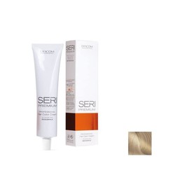 Farcom Seri Premium Hair Color Cream Permanent Cream Hair dye Colorant 60ml - 09.1 Very Light Ash Blonde