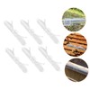CIYODO 6pcs Clear Reusable Hive Beetle Traps Baitable Beetle Collecting