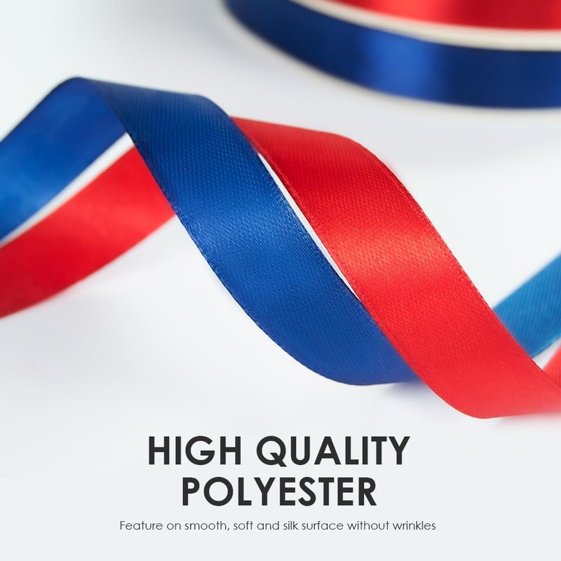 KMER LIFE 1-1/2" Wide x 100 Yards Single Faced Polyester