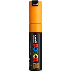 Posca Marker 8K in Orange, Posca Pens for Art Supplies, School Supplies, Rock Art, Fabric Paint, Fabric Markers, Paint Pen, Art Markers, Posca Paint Markers