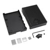 Aluminum Heatsink Case Professional Efficient GPIO Slot Reserved Interface Holes
