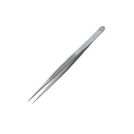 Swiss Made Tweezers with Large tip and Chrome Finish, INOX L, Designed for Jewelers